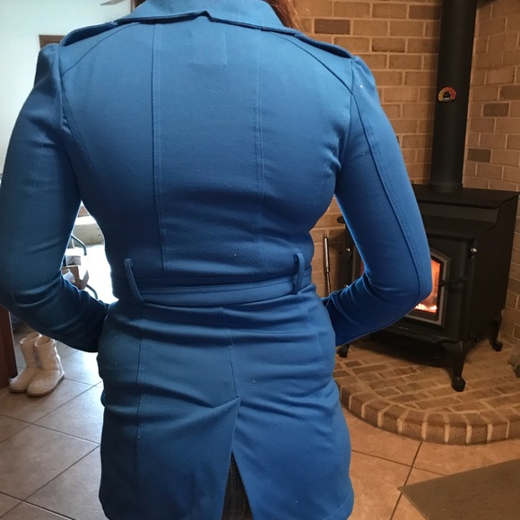 Blue fall/winter pea coat - Picture 5 of 5